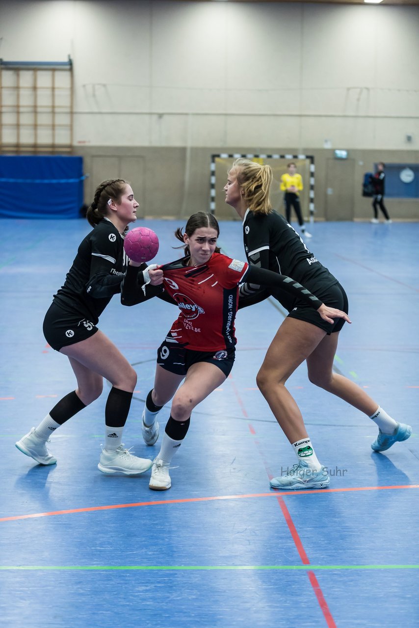 Bild 52 - B-Juniorinnen SG HH Nord - SV Henstedt Ulzburg : Ergebnis: 23:22
